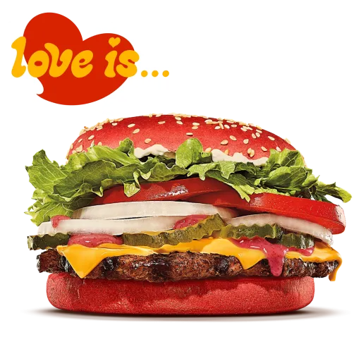 Воппер Love Is… - в Бургер Кинг